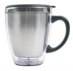 Transparent Thermo Mug, Travel mugs, Water Bottles